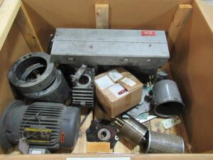 BUSCH VACUUM PUMP MODEL RA0165.D506.1001, WITH BALDOR 7.5 HORSEPOWER MOTOR MODEL 0623-912-881 (NEEDS REBUILD)