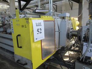 Piecemeal Lot: 2015 8" MAAG CONTINUOUS DESIGN DUAL BOLT, BACK FLUSH SCREEN CHANGER MODEL CSC-BF200 WITH HYDRAULIC PUMPING SYSTEM AND CONTROLS (PLEASE NOTE: This lot is offered in the Bulk Bid Lot 58. All Bids are a held subject to determination of the