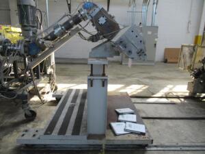 Piecemeal Lot: 2015 72" ALLIED DIE FLEX LIP SHEET EXTRUSION DIE INCLUDES ANGLED ADAPTER AND MOBILE CART (PLEASE NOTE: This lot is offered in the Bulk Bid Lot 58. All Bids are a held subject to determination of the higher bid of piecemeal lots 51-57 ve