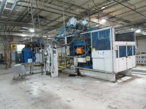 2000 LYLE 240FM 40" WIDE X 80" LONG VACUUM THERMOFORMER WITH ALLEN BRADLEY PANERLVIEW PLUS 1500 PLC CONTROLS, SERIAL NO. 104160288/045873, WITH LYLE 1