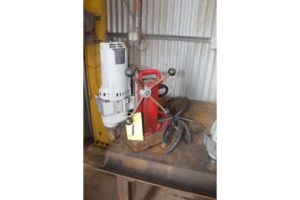 ELECTROMAGNETIC DRILL, MILWAUKEE, S/N 83849829