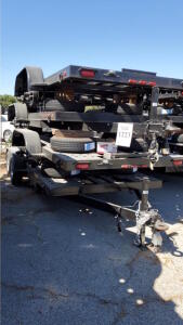 (4) 2016 CARSON 6' X 17' HEAVY DUTY CAR HAULER WITH STEEL BED 4543KG/9995 POUND CAPACITY SC172 TRAILERS VIN#'S 4HXSC1725HC189946, 4HXSC172XHC189909, 4HXSC1725HC189865, 4HXSC172XHC189893 (LOCATION: 18925 South Western Ave,Torrance, CA 90503)