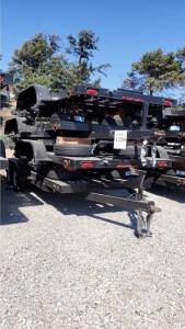 (4) 2016 CARSON 6' X 17' HEAVY DUTY CAR HAULER WITH STEEL BED 4543KG/9995 POUND CAPACITY SC172 TRAILERS VIN#'S 4HXSC1728HC189830, 4HXSC172XHC189831, 4HXSC1727HC189852, 4HXSC1729HC189853 (LOCATION: 18925 South Western Ave,Torrance, CA 90503)