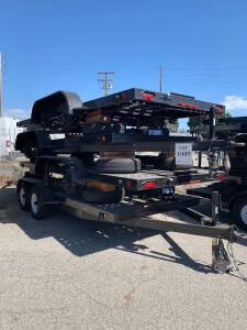 (4) 2016 CARSON 6' X 17' HEAVY DUTY CAR HAULER WITH STEEL BED 4543KG/9995 POUND CAPACITY SC172 TRAILERS VIN#'S 4HXSC1720HC189787, 4HXSC1726HC189843, 4HXSC1723HC189783, 4HXSC1728HC189813 (LOCATION: 18925 South Western Ave,Torrance, CA 90503)