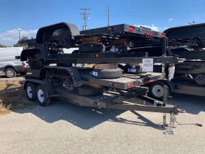 (4) 2016 CARSON 6' X 17' HEAVY DUTY CAR HAULER WITH STEEL BED 4543KG/9995 POUND CAPACITY SC172 TRAILERS VIN#'S 4HXSC1725HC189915, 4HXSC1729HC189965, 4HXSC1723HC189962, 4HXSC1724HC189937 (LOCATION: 18925 South Western Ave,Torrance, CA 90503)