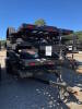 (4) 2016 CARSON 6' X 17' HEAVY DUTY CAR HAULER WITH STEEL BED 4543KG/9995 POUND CAPACITY SC172 TRAILERS VIN#'S 4HXSC1722HC189886, 4HXSC1726HC189972, 4HXSC1729HC189951, 4HXSC1725HC189980 (LOCATION: 18925 South Western Ave,Torrance, CA 90503)