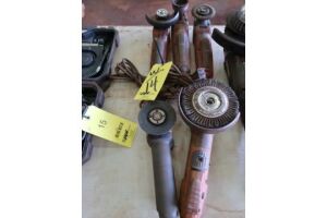 LOT: (5) Assorted Right Angle Grinders