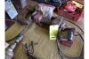 LOT: (3) Alemite 18V Cordless Grease Guns, with (4) Batteries & (1) Charger
