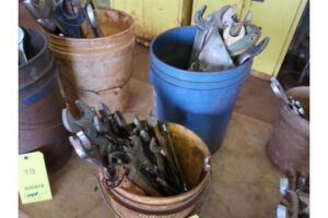 LOT: Assorted Combination Wrenches in (2) Buckets
