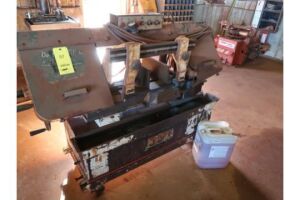 LOT: Jet HBS-1018W Horizontal Band Saw, S/N 12022285, Auto Oiler, Part of 5 Gallon Bottle Cutting Oil